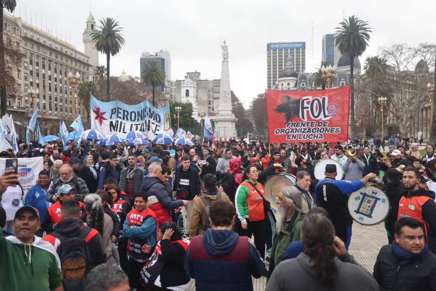 Hundreds Take to the Streets in Argentina to Protest IMF Chief’s Visit