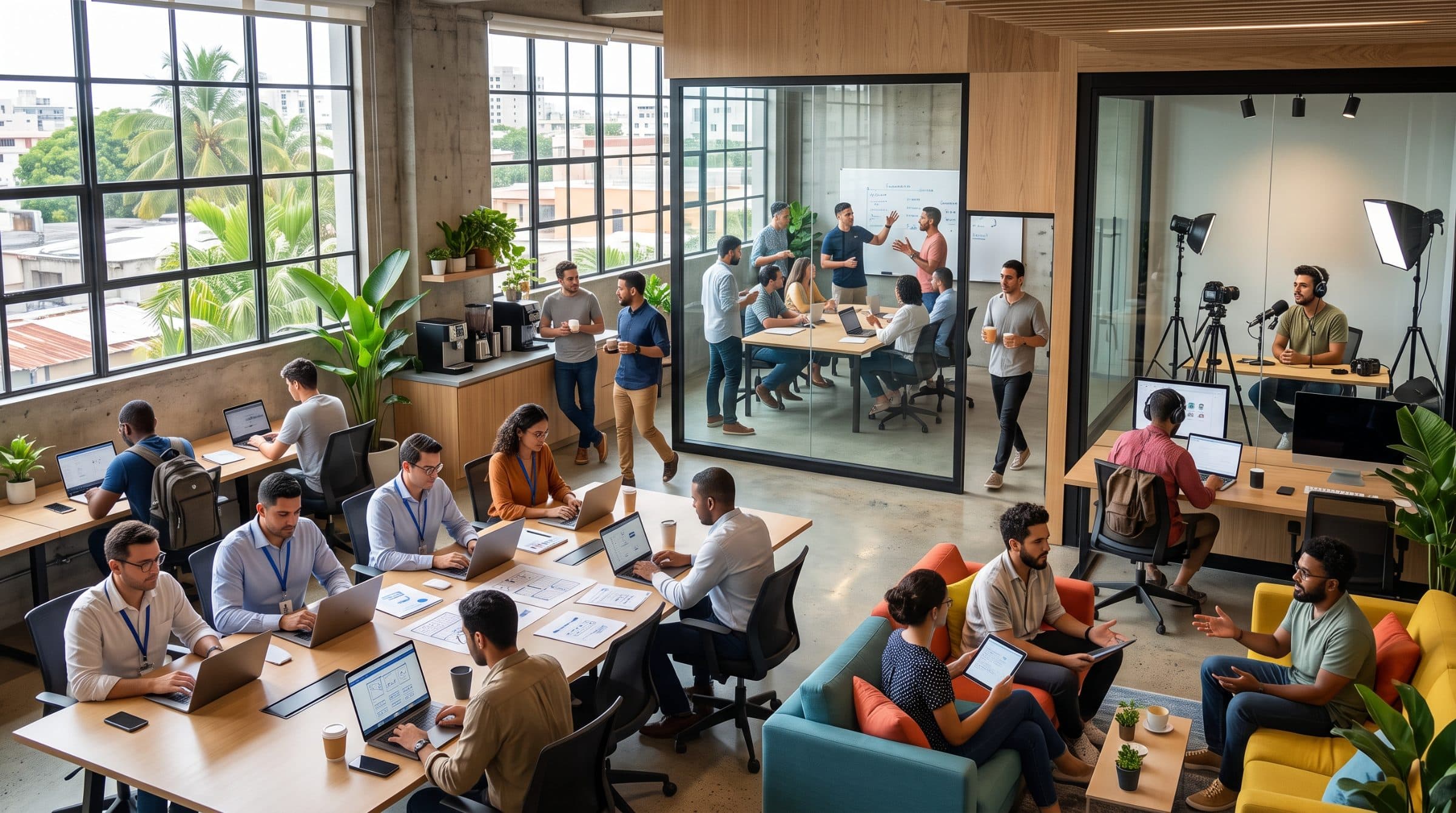 Remote and Flexible Work Spreading Across Local Economy, Coworking Spaces Racing to Meet Demand